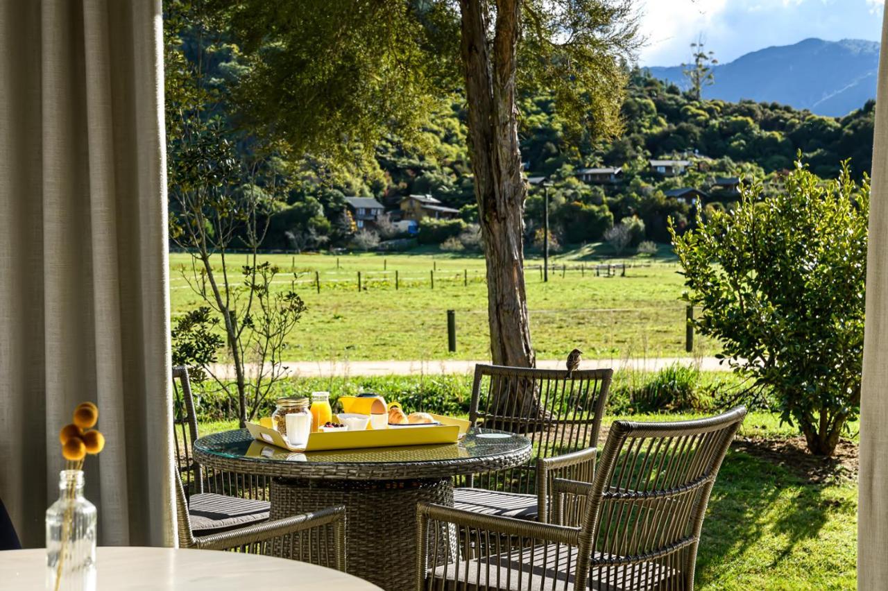 Abel Tasman Lodge Marahau Bagian luar foto